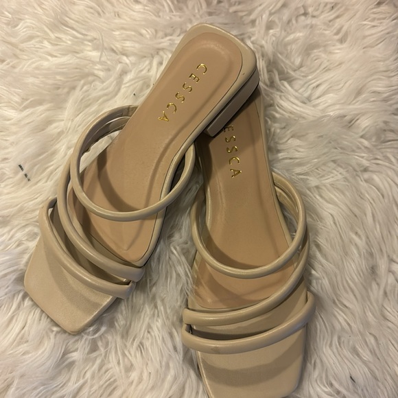 CESSCA LOW HEEL SLIPPERS SIZE 7 NEW NEVER WORN - Picture 4 of 4